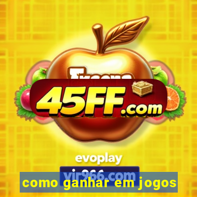 como ganhar em jogos